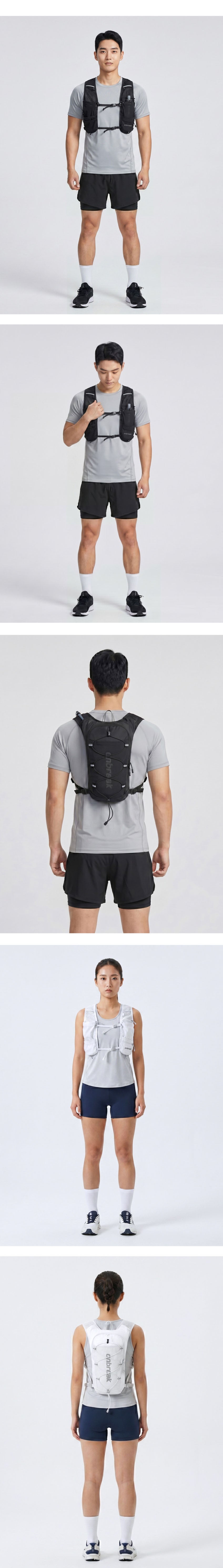 約175g】まるで着けていない軽さ。超軽量ランニングベスト｜収納力
