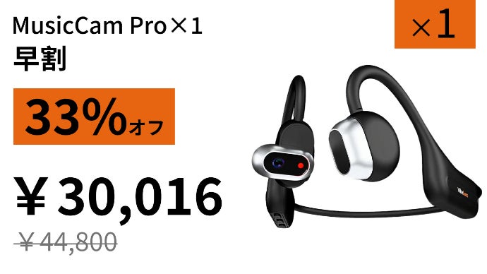 見たままの世界を、耳で聴きながら記録する！次世代スマート