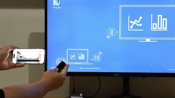 挿すだけで大画面に簡単ミラーリング！Wi-Fi・設定不要のミニ