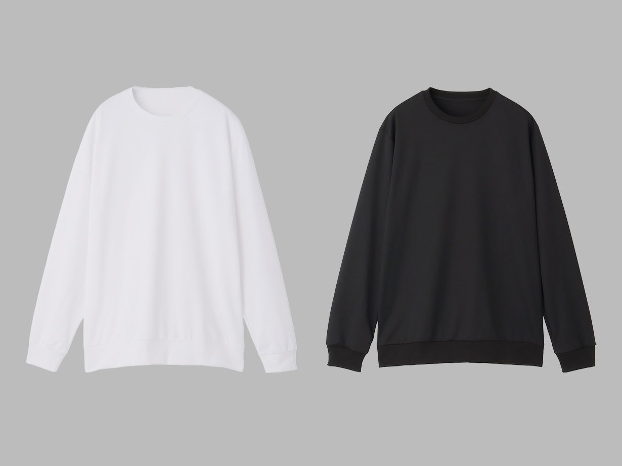 K-3B｜石川の繊維技術から生まれた、和紙を一年中着る長袖Tシャツ
