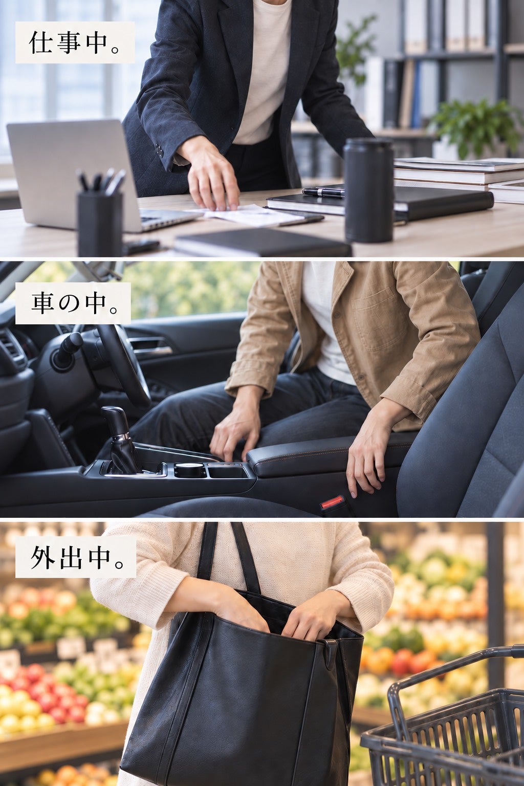 探す時間を減らして、使いたい時すぐそこに。“掛ける”大人の本革メガネ