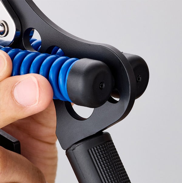 12段階の負荷を自由に選べる本格派ハンドグリッパー【GDIRON GRIP70