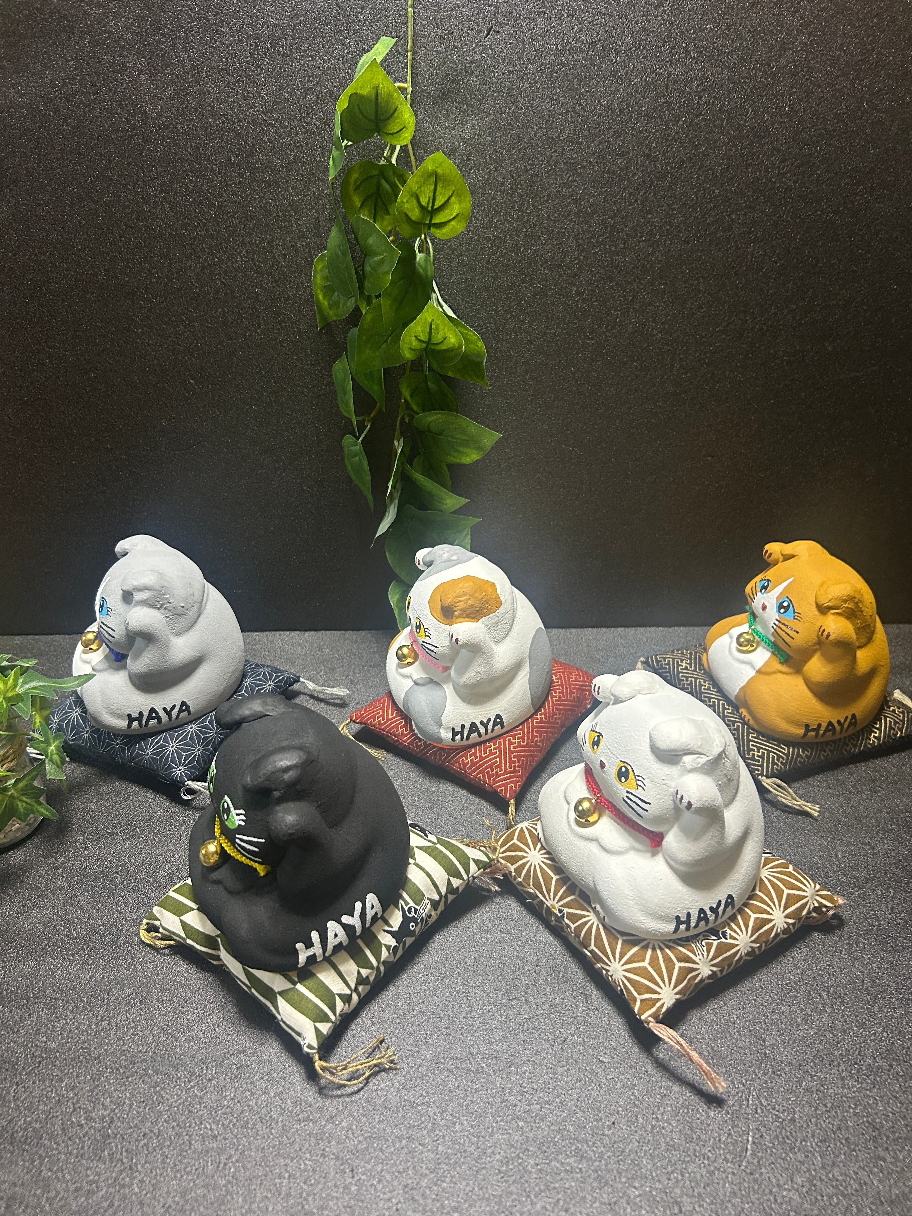 桑名鋳物の中子屋さん（職人）が作った スコティッシュフォールドの