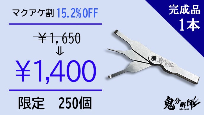 手元に一本！快適なプラモライフを！ 模型工作支援用具 ー鬼分解師ー