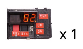 サバゲー用 TACHYON V4 残弾カウンター サバゲー用 TACHYON V4 残弾カウンター サバゲー用 TACHYON V4 残弾