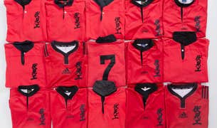 伏見工業ラグビージャージ 赤黒ジャージで時代を紡ぐプロジェクト ありがとう伏見工
