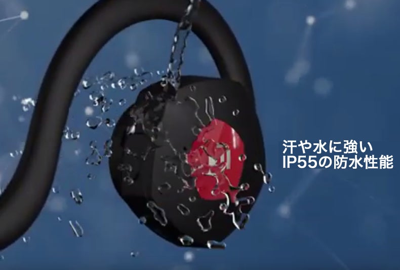 クリアサウンド骨伝導ヘッドホン!集音送信機付でテレビも会話もOK