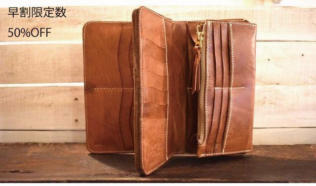 日本刀のようなレザー、独創する「革蛸」の武骨で分厚い伝説の革財布