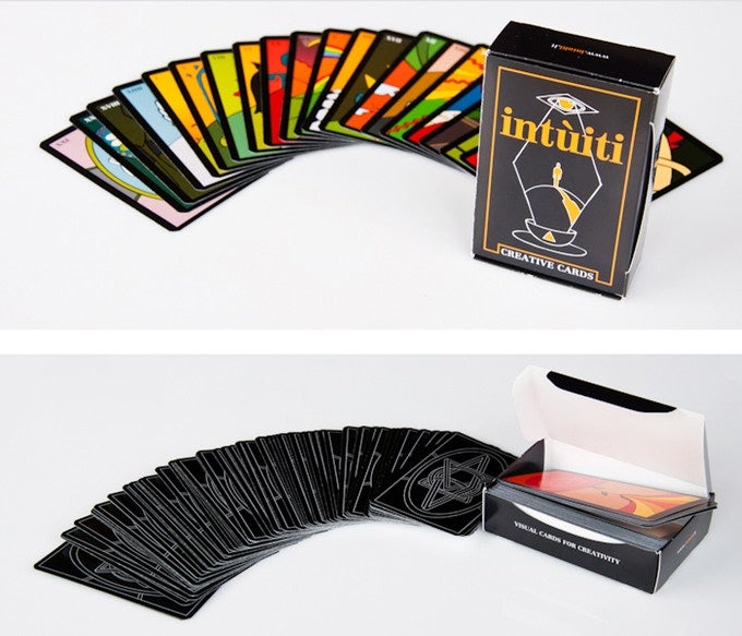 Intuition インスタントカード iN2ITarot 2X | Double-Sided Tarot Deck with Keywords & Reversals