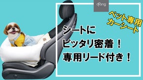 お家でもお出かけの時にも使える。ドライブペットソファー『dfang』　