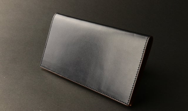 【makuake】 レザー 長財布 ワクワクする財布ver2.0】大きく開いてサッと取り出し、整理整頓