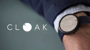 ガラスが無い!?　最新設計のミニマルなモダンウォッチ「CLOAK」