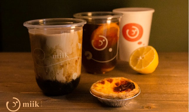 香港式タピオカミルクティーとエッグタルト専門店「miik」池袋にNEW