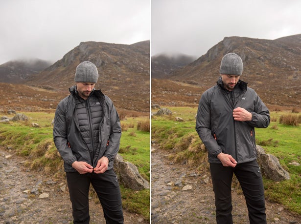 旅行スポーツの急な雨も安心！超軽量266g携帯防水ジャケット マック