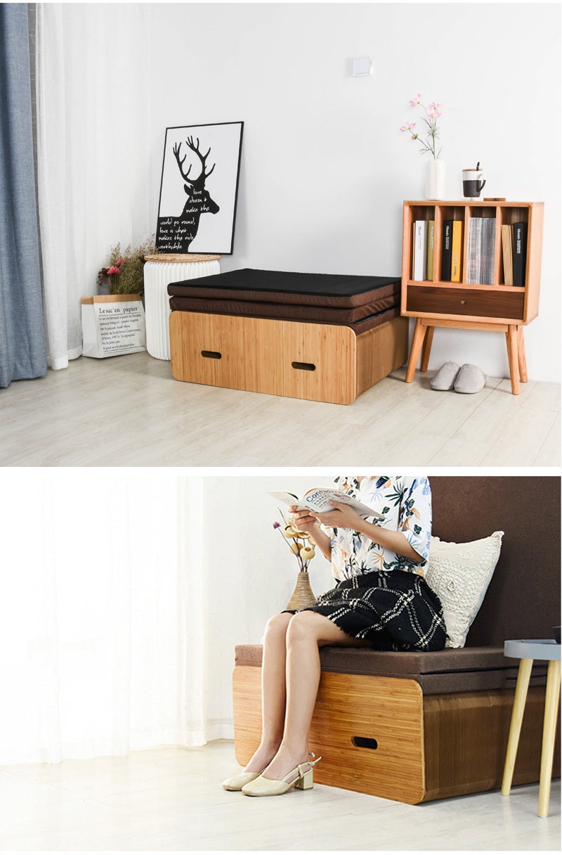 省スペースで伸縮可能なベッドが登場！最小幅わずか10cm！「Paper Bed