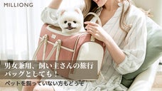 こだわりの抗菌・撥水生地を使用！ペットの特性を考慮した多機能キャリーバッグ