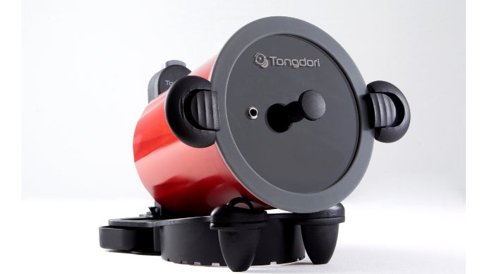 トンドリオーブン/回るグリル鍋＝宅内はもちろん、電池式なのでアウトドアでも大活躍 回る鍋！トンドリオーブンで脂を落としてスチームグリル！お肉