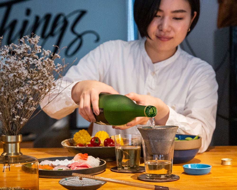お酒好きなあなたに新提案！まろやかな味わいに変える。お酒専用