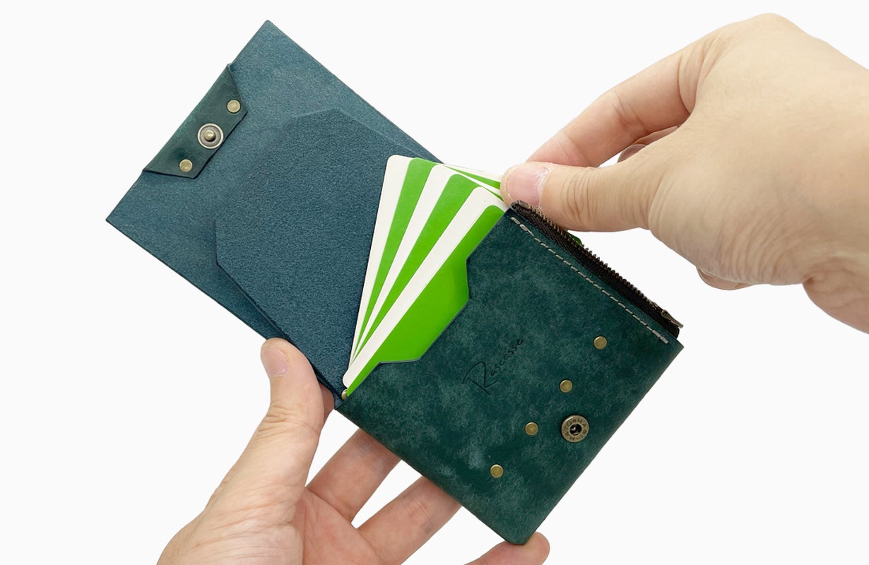 Makuake｜【一枚革で織りなすコンパクト財布】ユーザビリティを徹底的