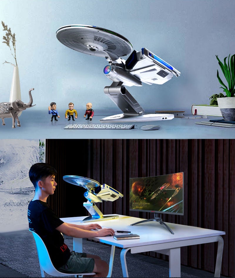 光と音で奏でる圧倒的な外見と性能。スター・トレック PC