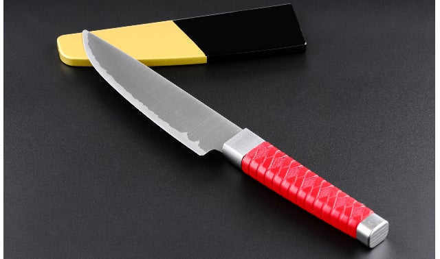 自宅でもアウトドアでも侍気分！関刃物職人による『名刀包丁（小