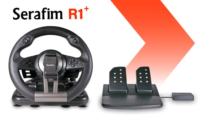 世界初、iOSとAndroid両方対応するレースゲーム用ハンドル