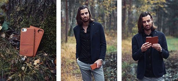 スウェーデンの匠が創り出す】トナカイ本革を贅沢に使った至高のiPhone