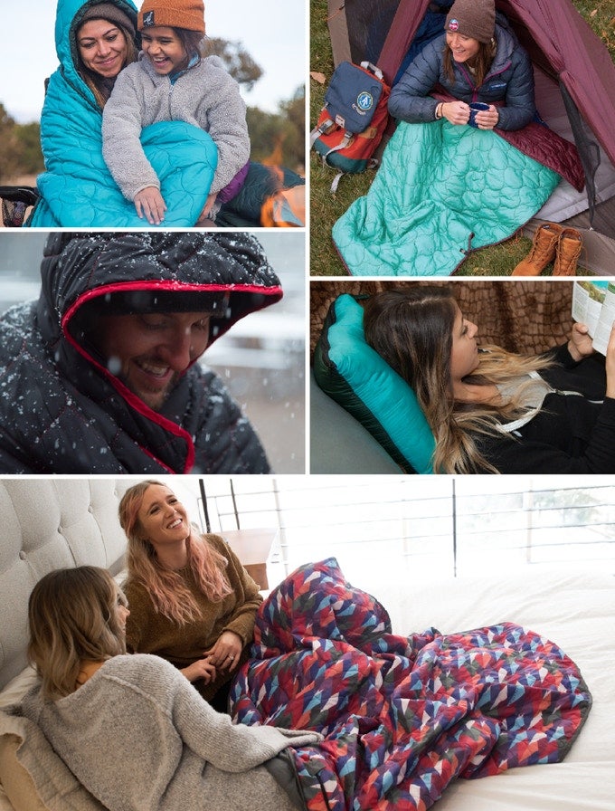 心地良くて多機能！アウトドア用ブランケット「Puffy Kachula