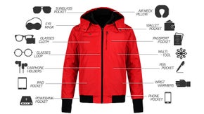 手ぶらで旅行！14の機能を持つトラベルジャケット「 COMFORT 2.0 」