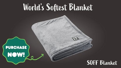 ハイクラス御用達の軽い暖かい肌ざわりの良いブランケットSOFF Blanket