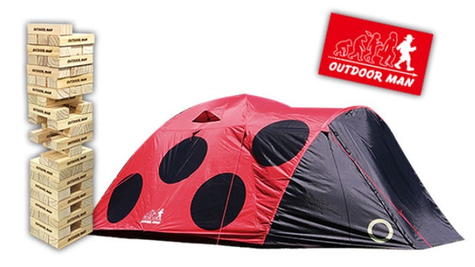 [新品] ライソン　アウトドアマン 　TEN-TEN テンテン　ドーム型テント 新品] ライソン アウトドアマン TEN-TEN テンテン ドーム型テント