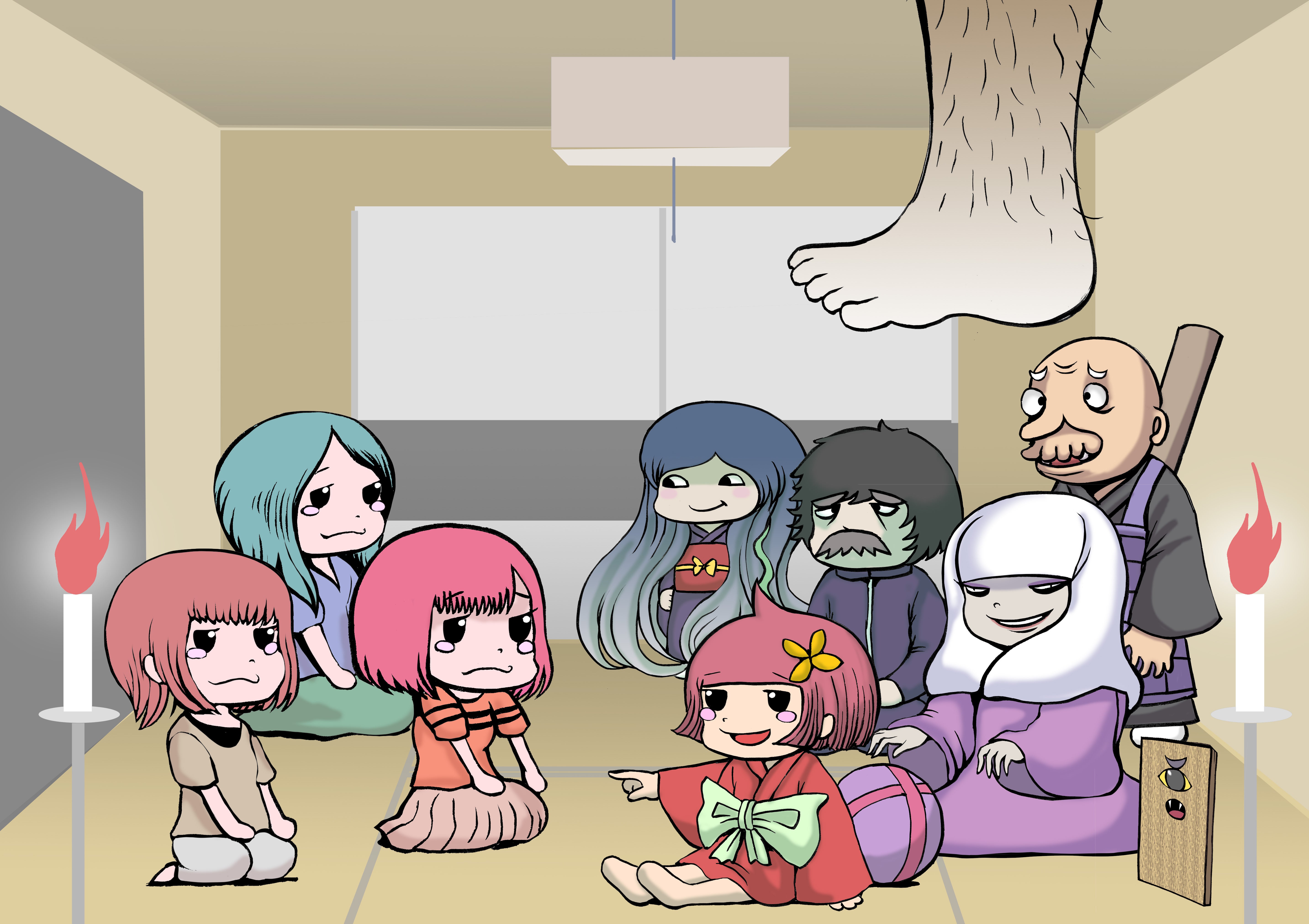 押切蓮介×ZERO-G！ミニアニメ「ざしきわらしのタタミちゃん」制作