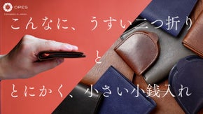 ミニマリストの必需品「薄さ8mmのコンパクト二つ折り財布」と「極小コインケース」