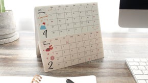 2ヶ月一緒に見れたらいいのに…を実現！常識を覆す卓上カレンダー2020年度版登場