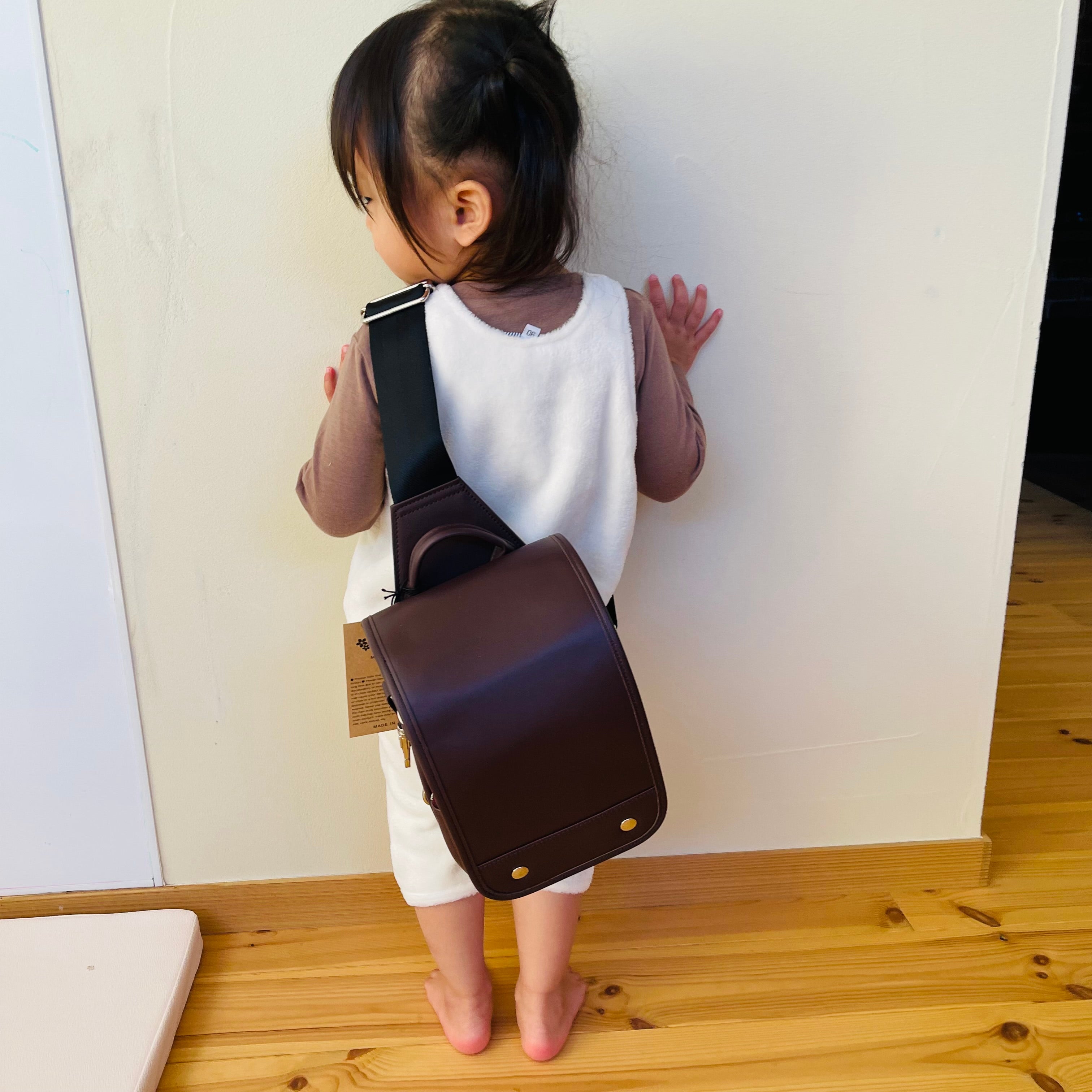 Makuake｜モダンで粋な大人の本革ランドセルボディバッグ『SAKURA