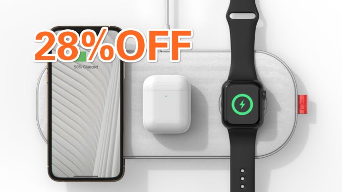 ケーブル地獄から解放！3in1高速ワイヤレス充電器SliceCharge