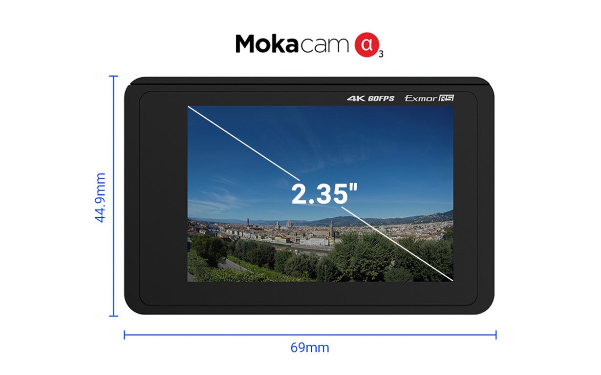 【値下げ中】mokacam alpha3 アルファ3 α3 新品未開封 思い出を鮮明に残そう！ミニなのに超ハイスペック。アクション