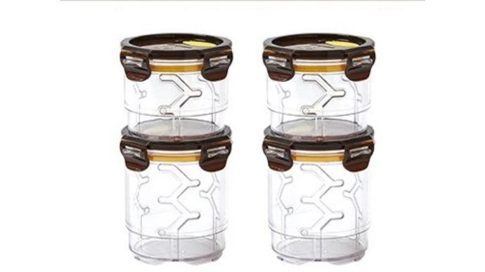 5段階に大きさを変える密閉容器「PUZZLE LOCK」はタッパーの革命だ