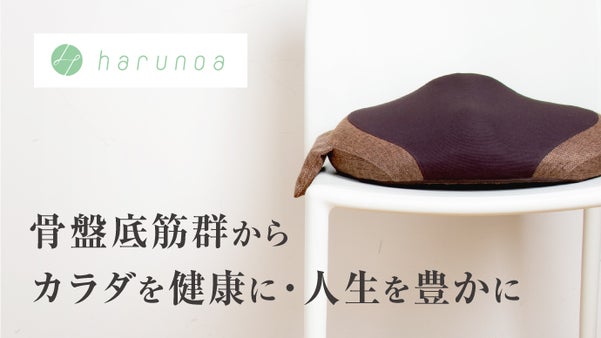【新ブランド誕生】骨盤が立つ設計で効率よくインナーマッスルを鍛えられるクッション