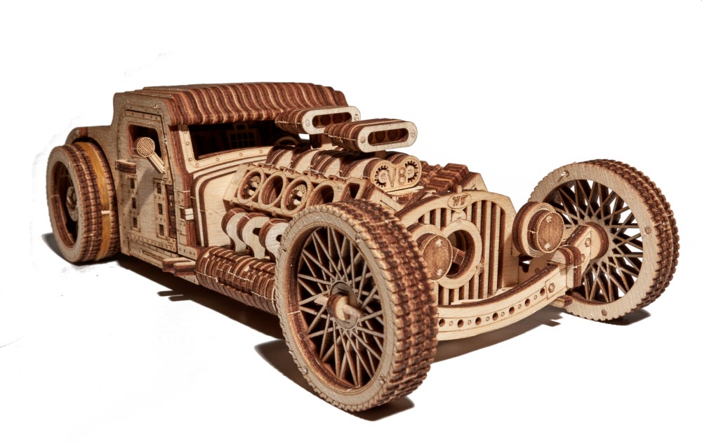 Wood Trick ウッドトリック グランドピアノ オルゴール付きの3Dウッドパズル / 木製模型 | Wood Trick ウッドトリック グランドピアノ オルゴール付きの