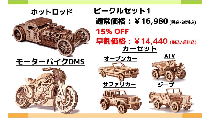 完成美に酔いしれる。大人の為の精巧で美しい木製3Dパズル【Wood Trick
