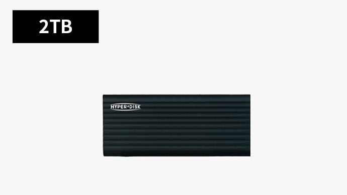 新品　HyperDisk 外付SSD 1TB Type-C 最大1000MB/s 新品 HyperDisk 外付SSD 1TB Type-C 最大1000MB/s