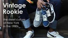 やり過ぎず適温！大人ストリートを Vintage Rookie スニーカーが演出