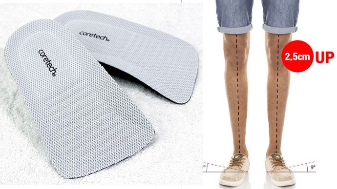 9℃の傾きでO脚orX脚と背の高さを同時に解決！コアテックバランス