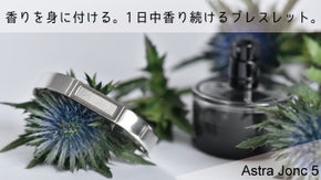 香りを身に付ける。パリから届いた香水を染み込ませるブレスレット「アストラドンク」