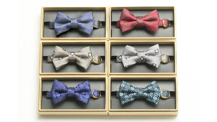 大切な家族に本物のクオリティを！西陣織織元が作る猫ちゃん用の蝶