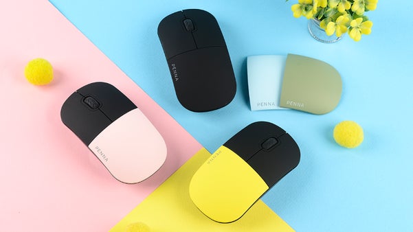 コンパクトなサイズ、優れたグリップ感、おしゃれなマウスカバー「PENNAマウス」
