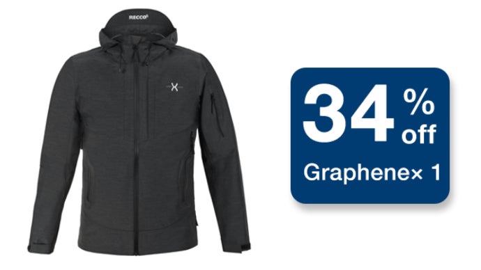 奇跡の素材グラフェン製！オールシーズン着られる万能ジャケット