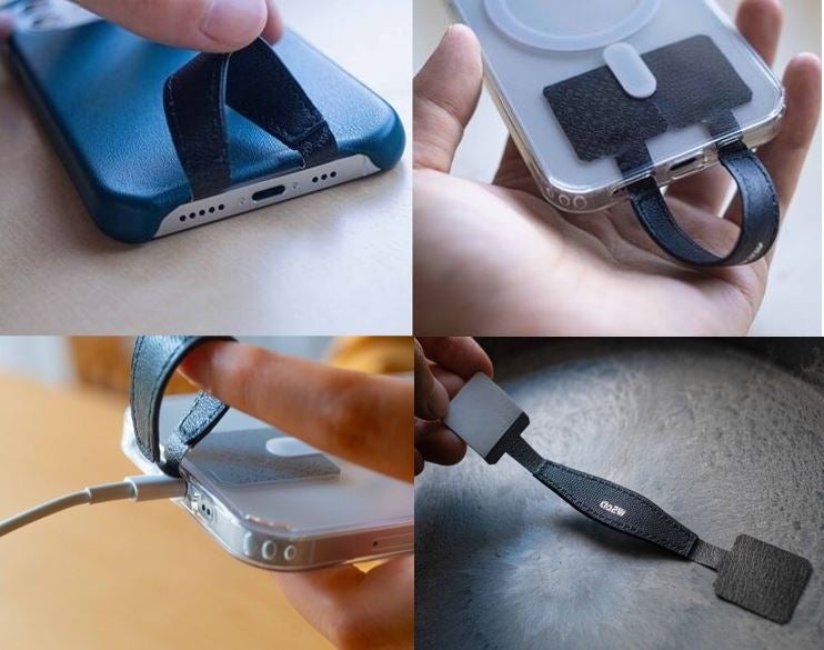 姿勢・首がシャントする ー 「底面ストラップ」 本革で新次元の