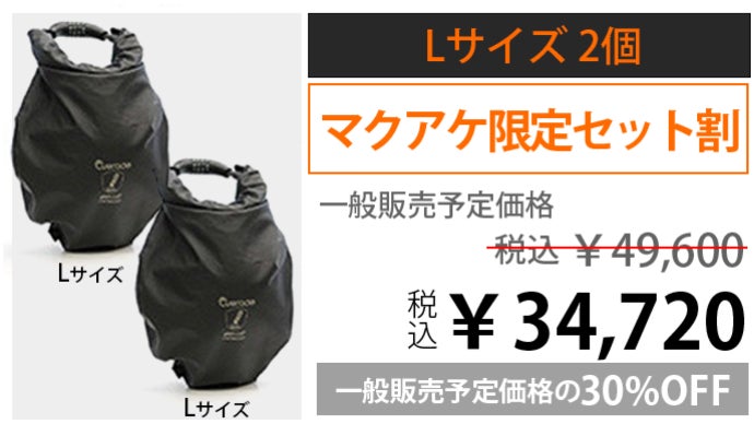1つで2役！荷物は少なく快適に！手ぶらサイクリストのためのロック付